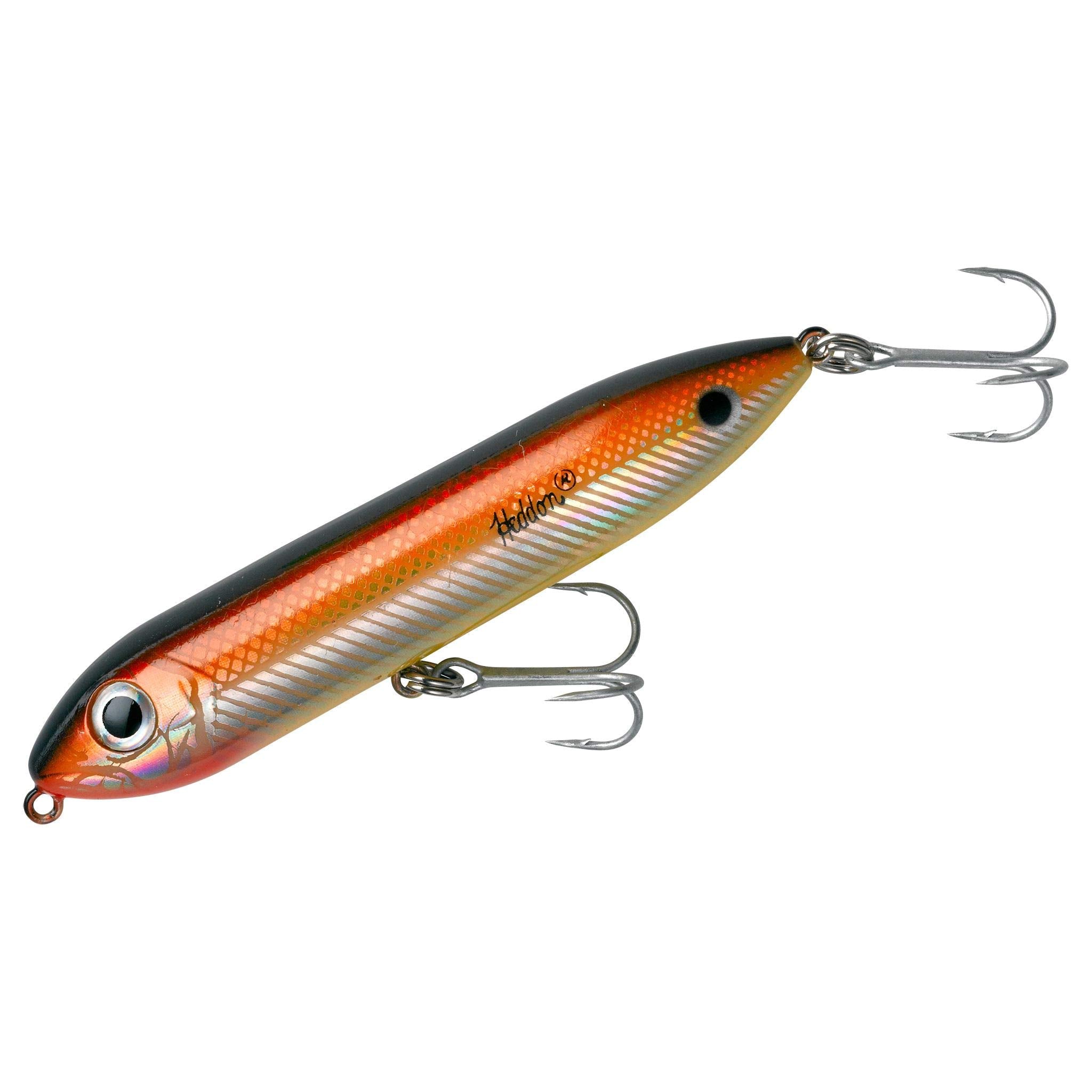 Heddon Super Spook Jr topwater lure close-up for aggressive strikes