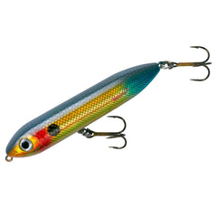 Heddon Super Spook Jr wounded shad topwater lure ready to trigger topwater strikes