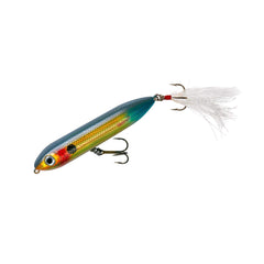 Heddon Super Spook Jr Wounded Shad water action; attracts bass with enticing surface splashes