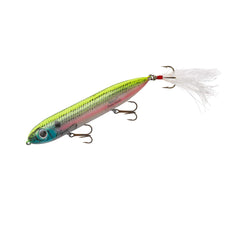 Heddon Super Spook Okie Shad 5-inch front view showcases topwater appeal for bass.