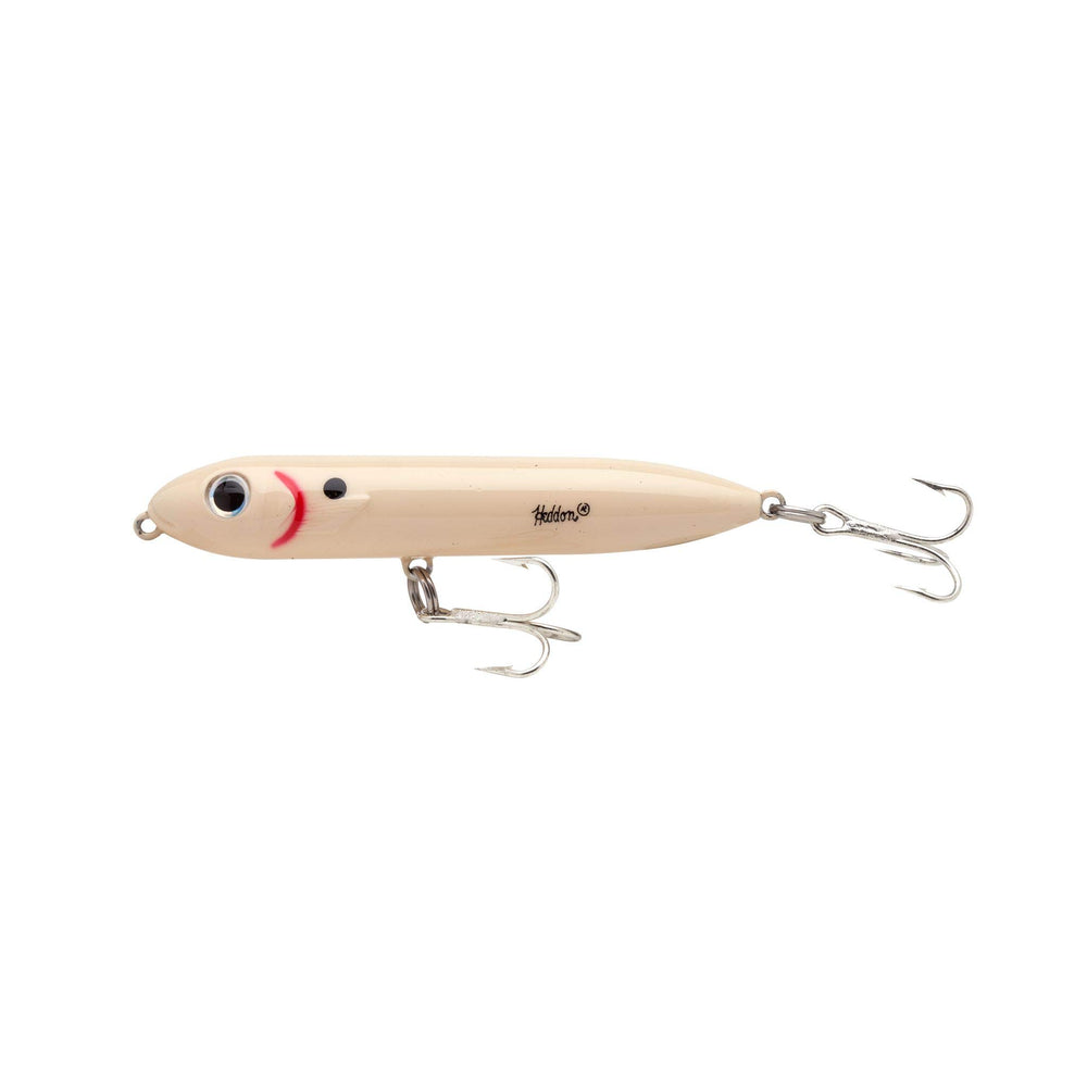 Heddon Super Spook XT bone lure, ideal for saltwater and freshwater predator fishing.