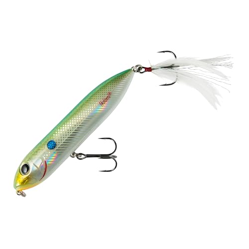 Heddon Super Zara Spook side profile highlighting compact design for accurate casts