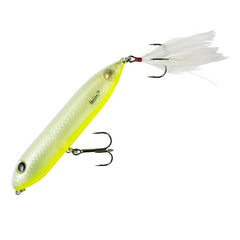 Heddon Super Zara Spook TK Hammer 4.5 side profile highlights shad-inspired silhouette for natural presentation