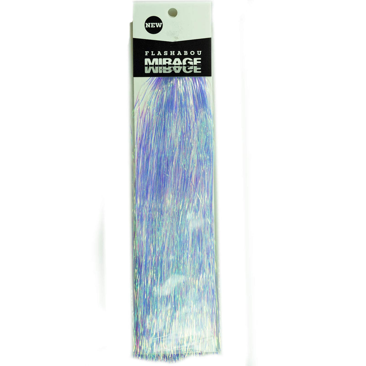 Hedron Mirage Flashabou light blue 3063 shimmering lure material for realistic baitfish appeal