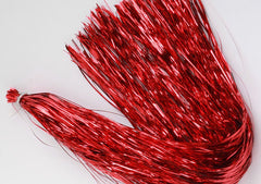 Hedron Original Flashabou Red accent material adds a glossy underwing shimmer for steelhead patterns