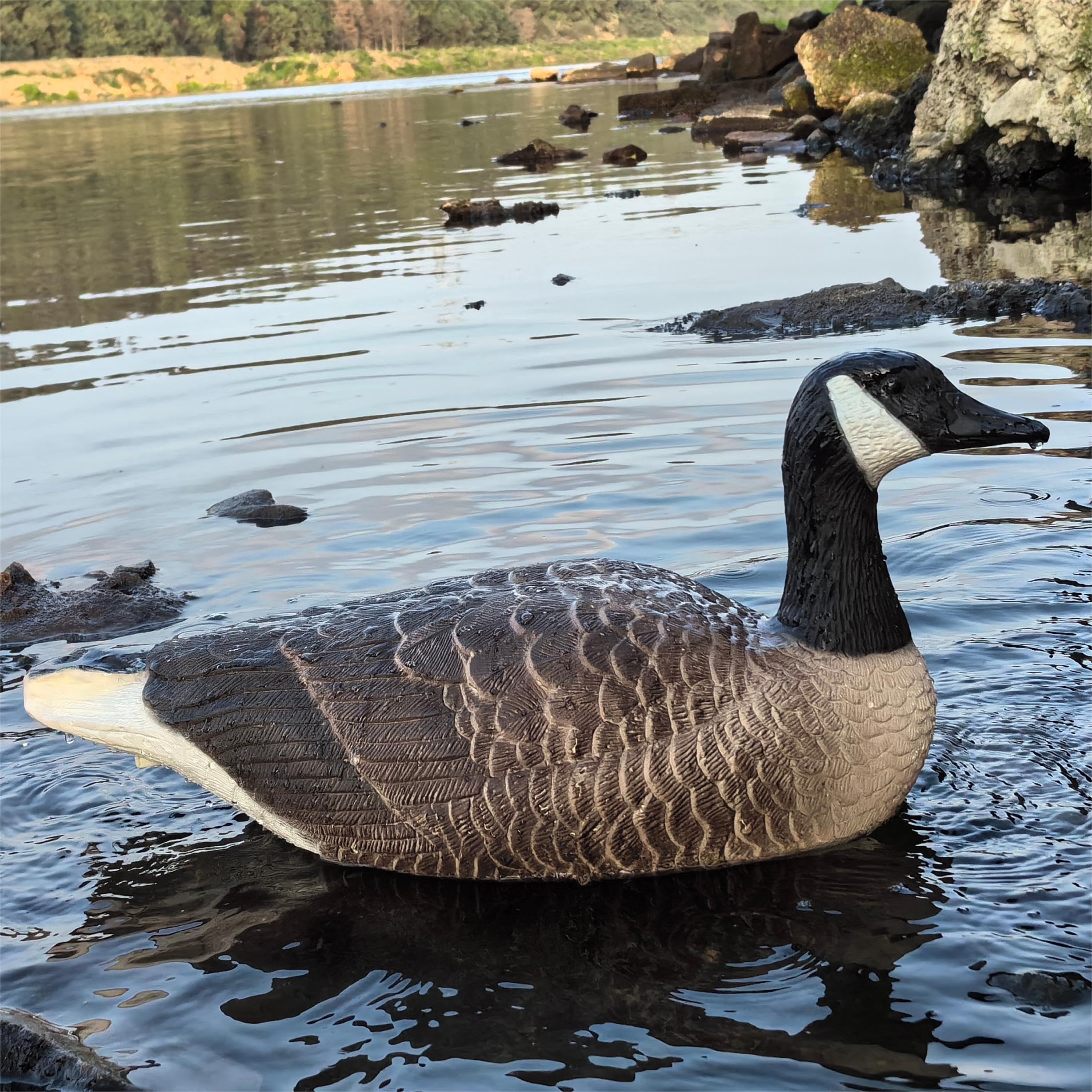 Heerweiyi Goose Decoys collapsible design makes transport quick and easy