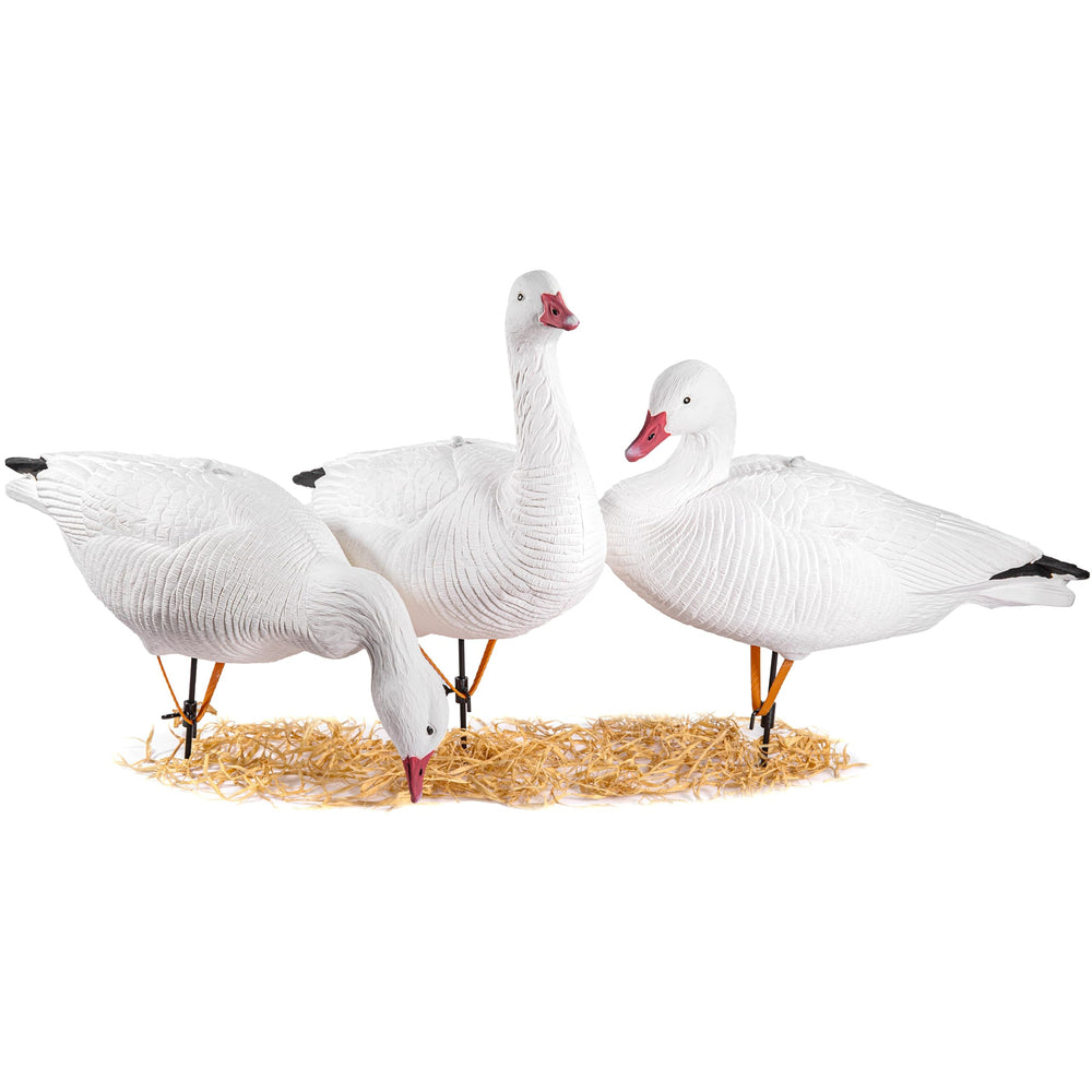 Heerweiyi snow goose decoys guarding pose for alert flock lure