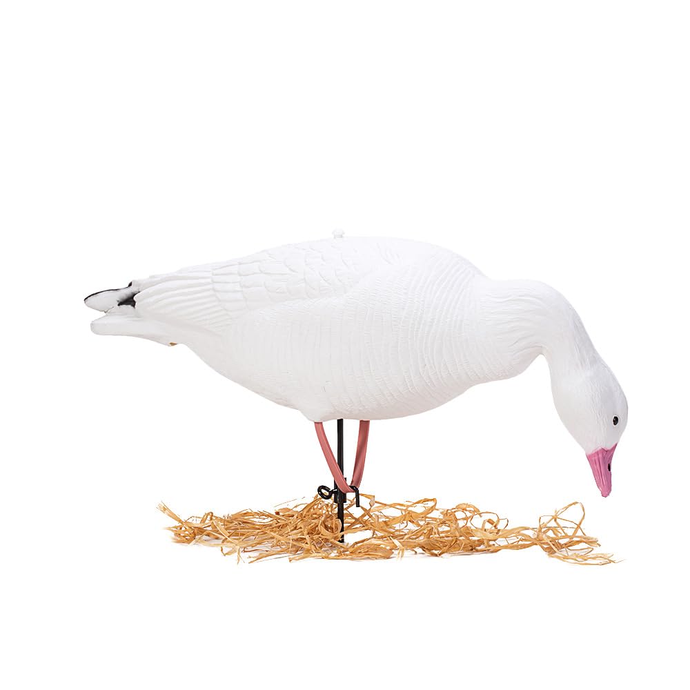 Heerweiyi snow goose decoys resting pose for natural flock behavior