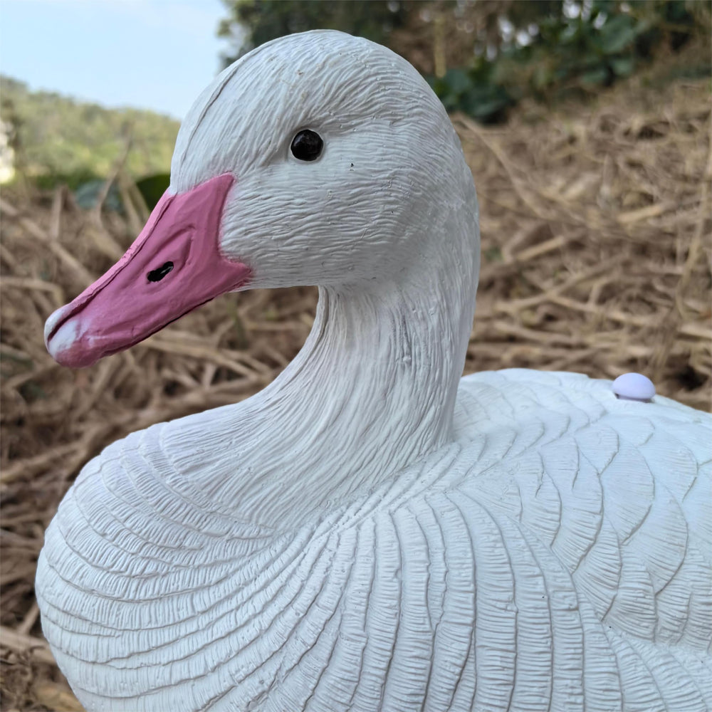 Heerweiyi snow goose decoys weatherproof materials resist fading and cracking