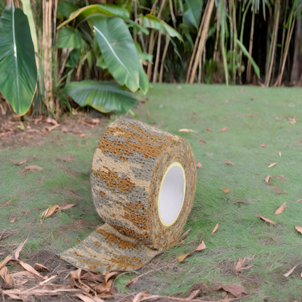 Heiegdr multi-use camo tape wrap—versatile gear protection for outdoor adventures.