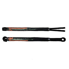 Height Bio-MD Rope Wrench tether with double-leg setup for secure rope handling during climbs.