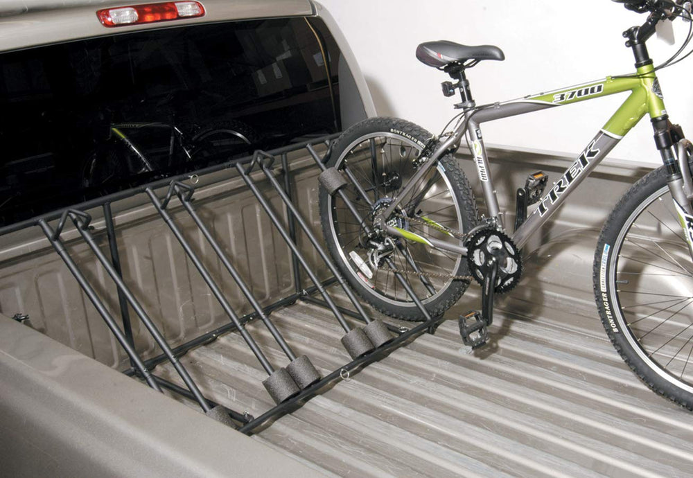 Heininger BedRack installation is tool-free for fast setup on trips