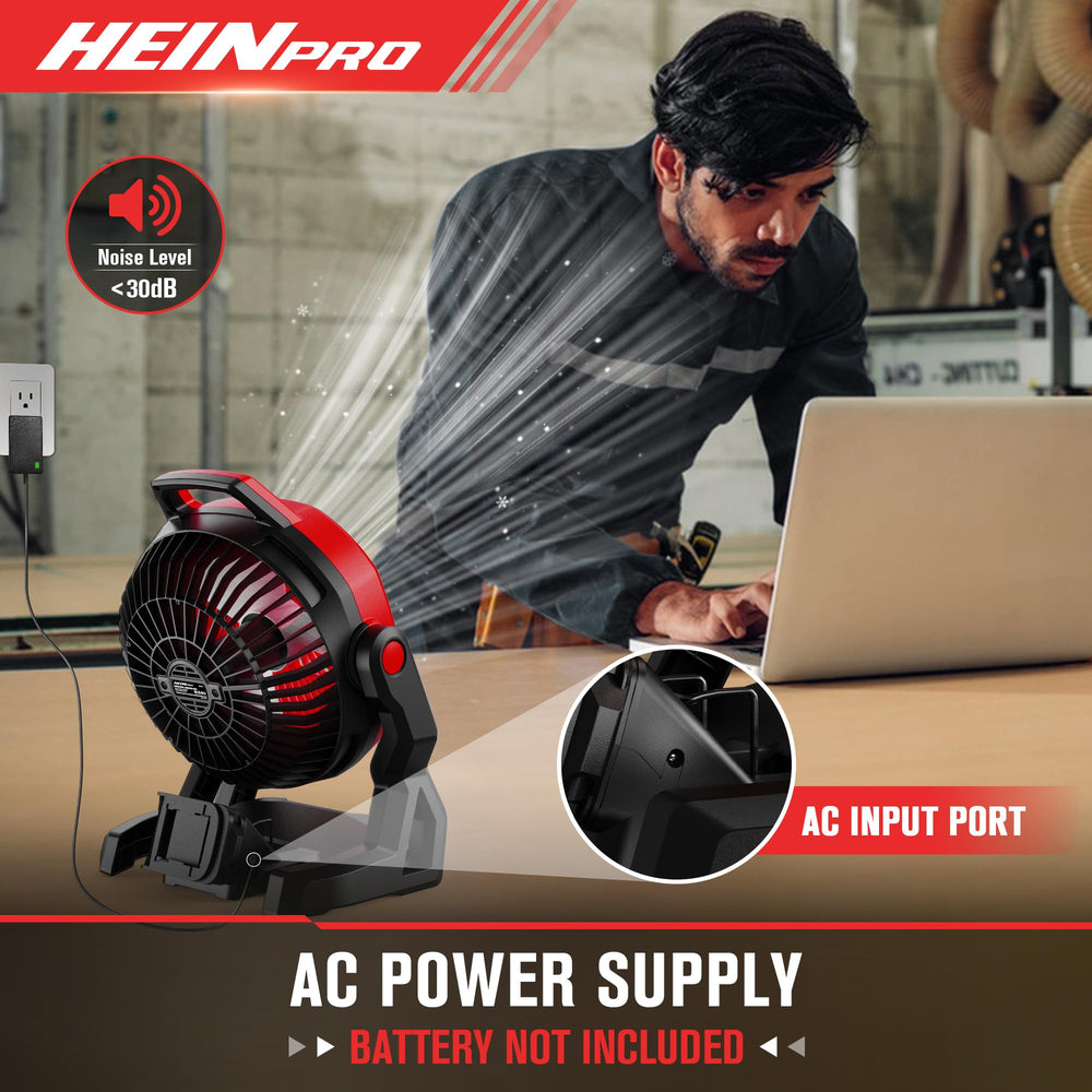 HEINPRO multi-angle adjustment offers 180-degree tilt for versatile positioning.