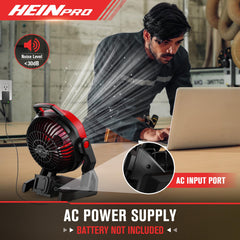 HEINPRO multi-angle adjustment offers 180-degree tilt for versatile positioning.