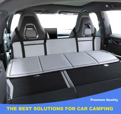 hejinzoo car bed extender gray side storage keeps items secure while traveling