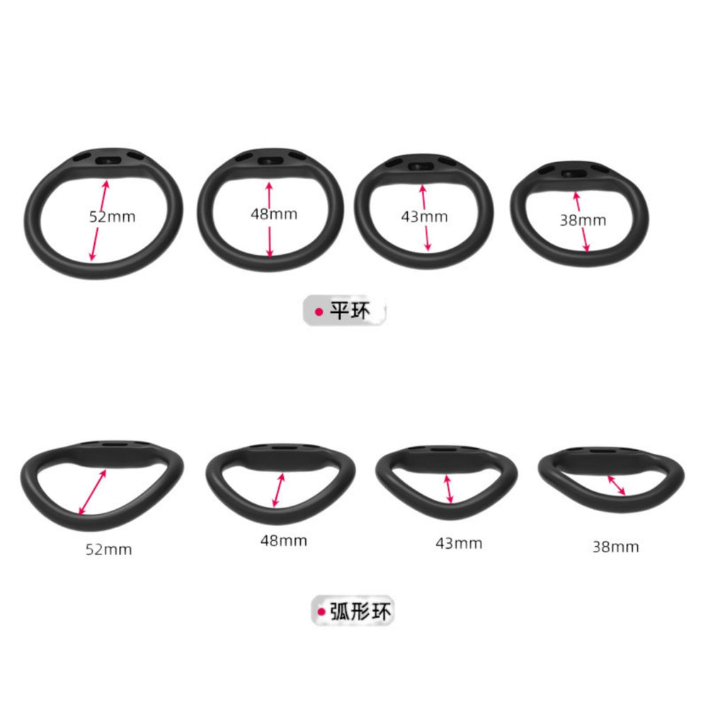 HELICORN embedded honeycomb cage 52mm perspective with carabiners demonstrates versatile fit