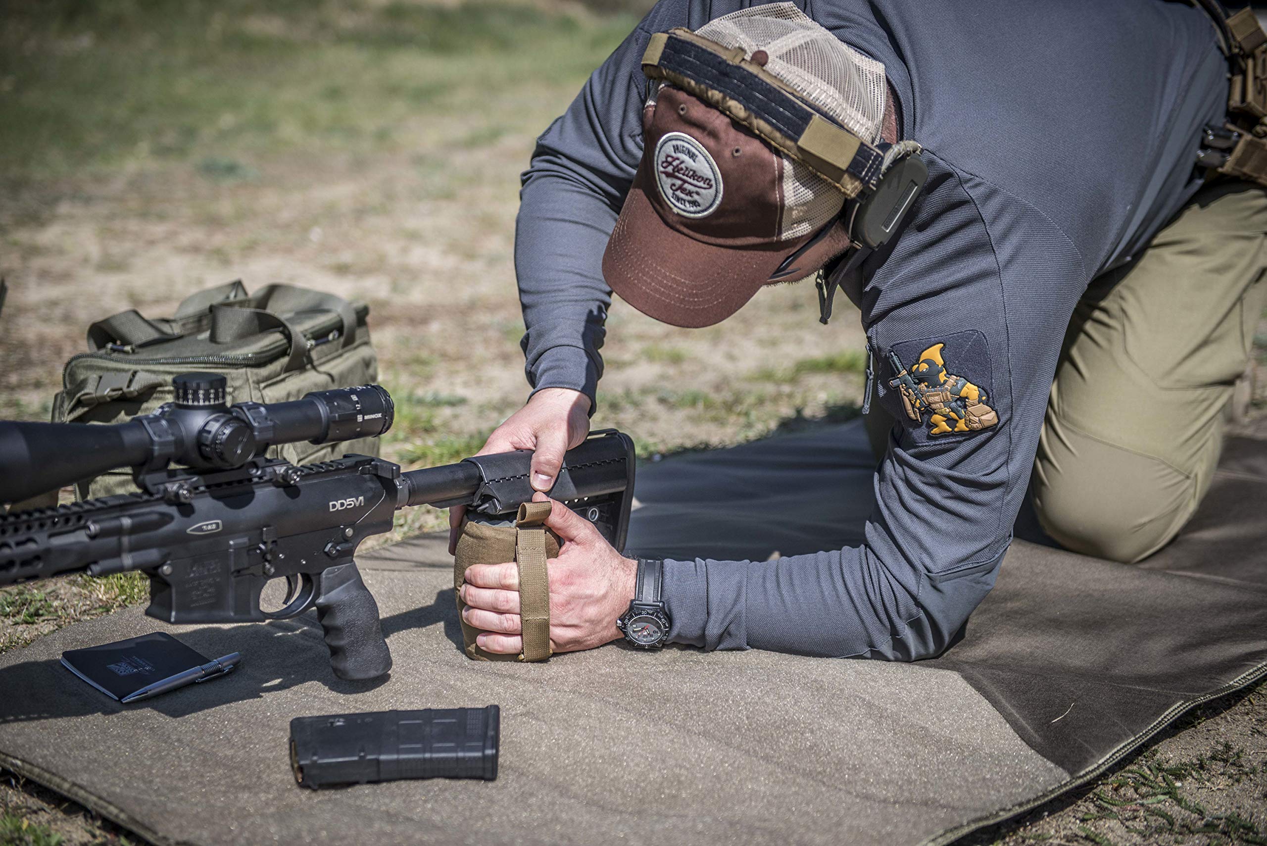 Helikon-Tex Bag Roller featuring YKK zipper for rugged field use