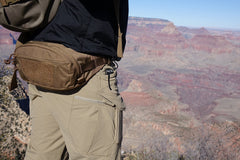 Helikon-Tex Bandicoot waist pack back view shows low-profile silhouette.