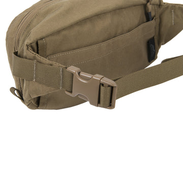 Helikon-Tex Bandicoot waist pack interior organizer exposed for neat item separation