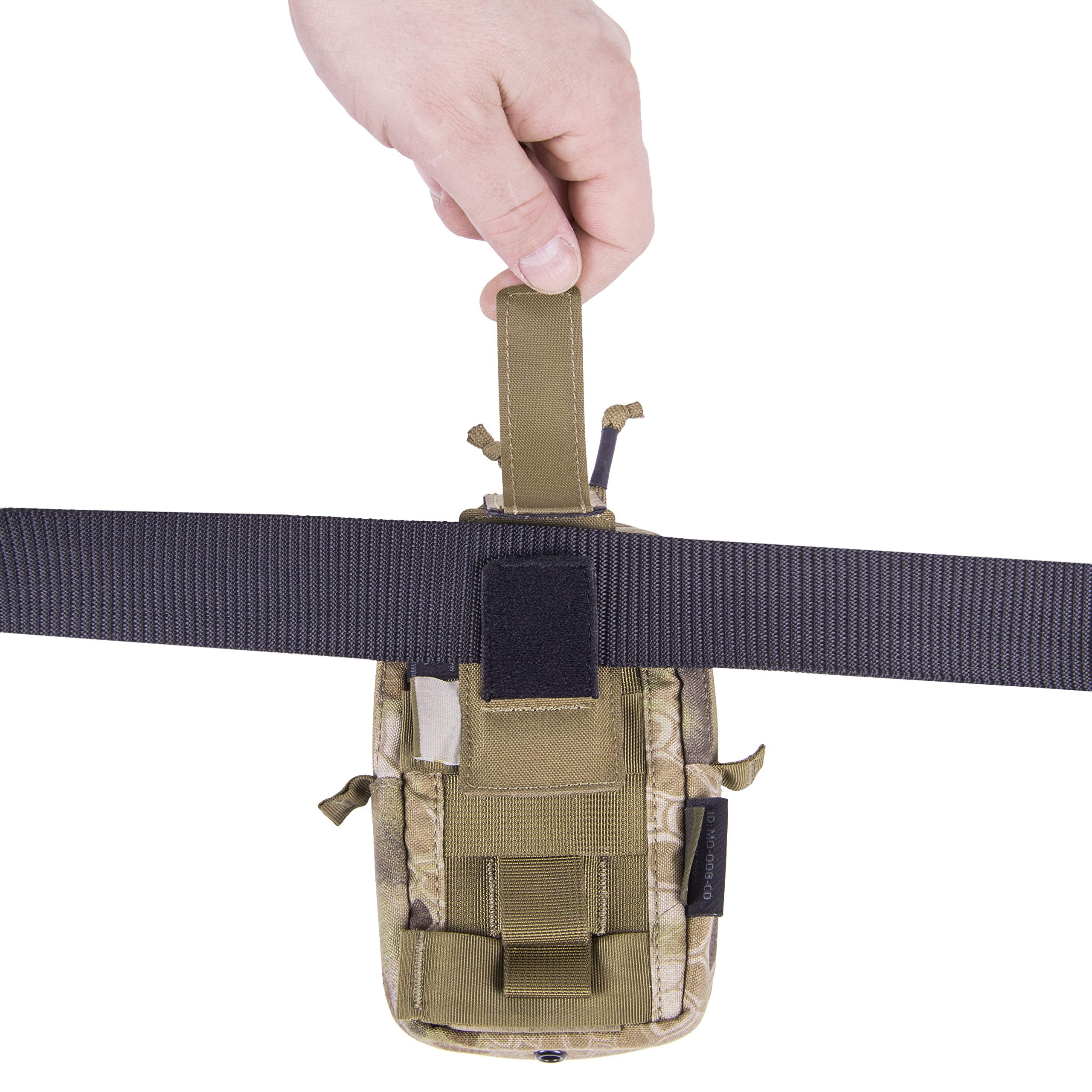 Helikon-Tex Belt Molle Adapter back view demonstrates MOLLE/PALS compatibility