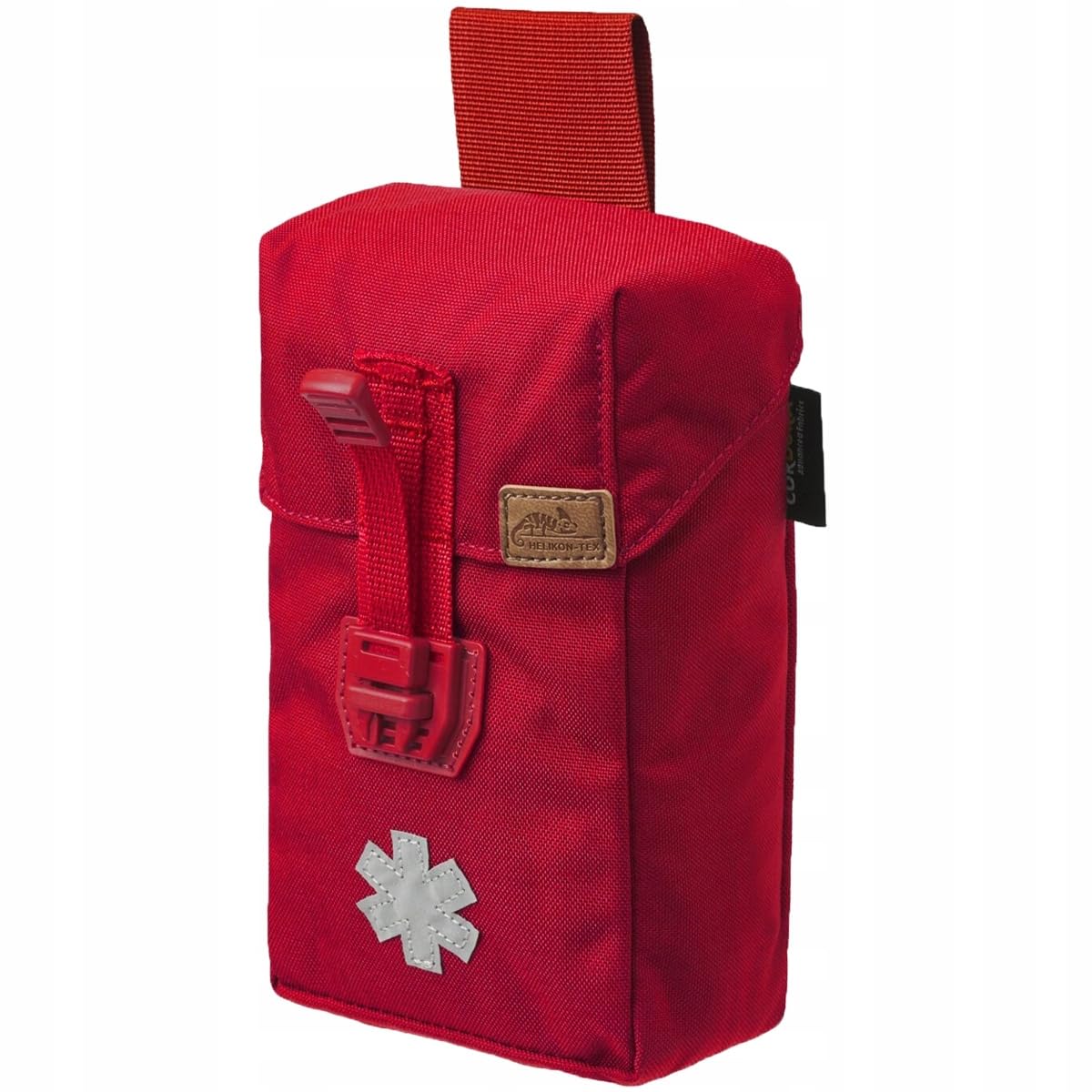 Helikon-Tex EDC Bushcraft First Aid Kit red case with rugged MOLLE compatibility