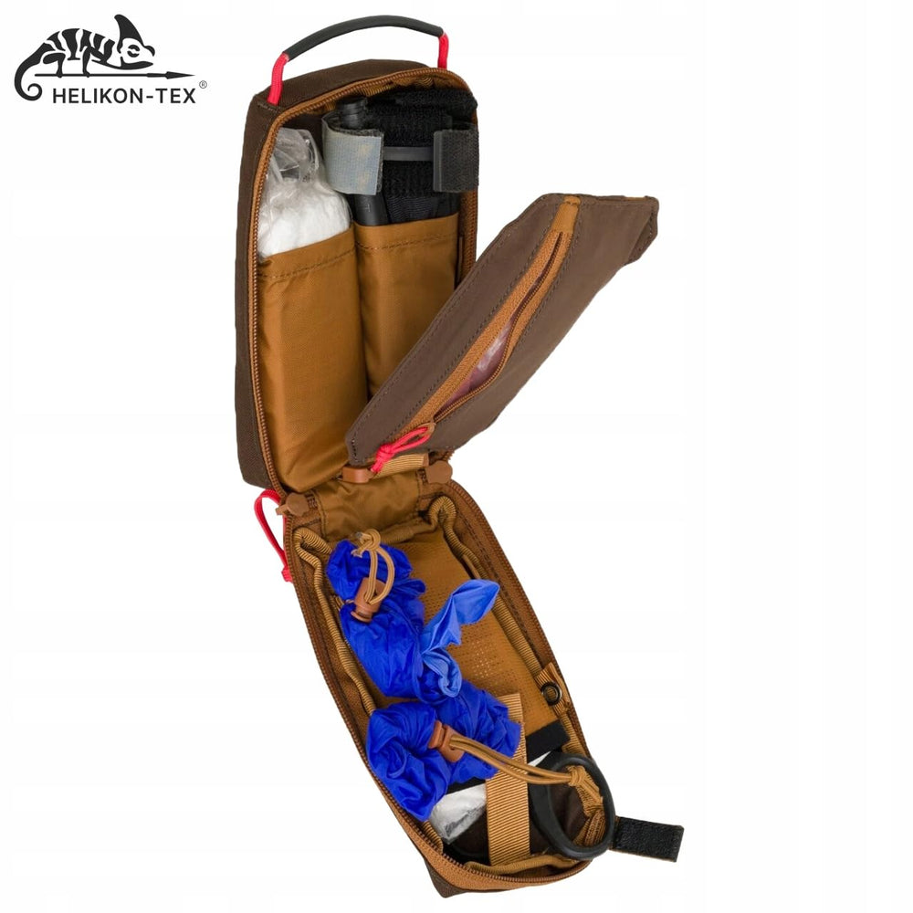 Rigid backer case of Helikon-Tex EDC Bushcraft first aid kit for durability