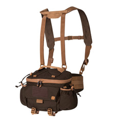 Helikon-Tex Foxtrot MK2 belt rig front view shows modular pockets for organized carry
