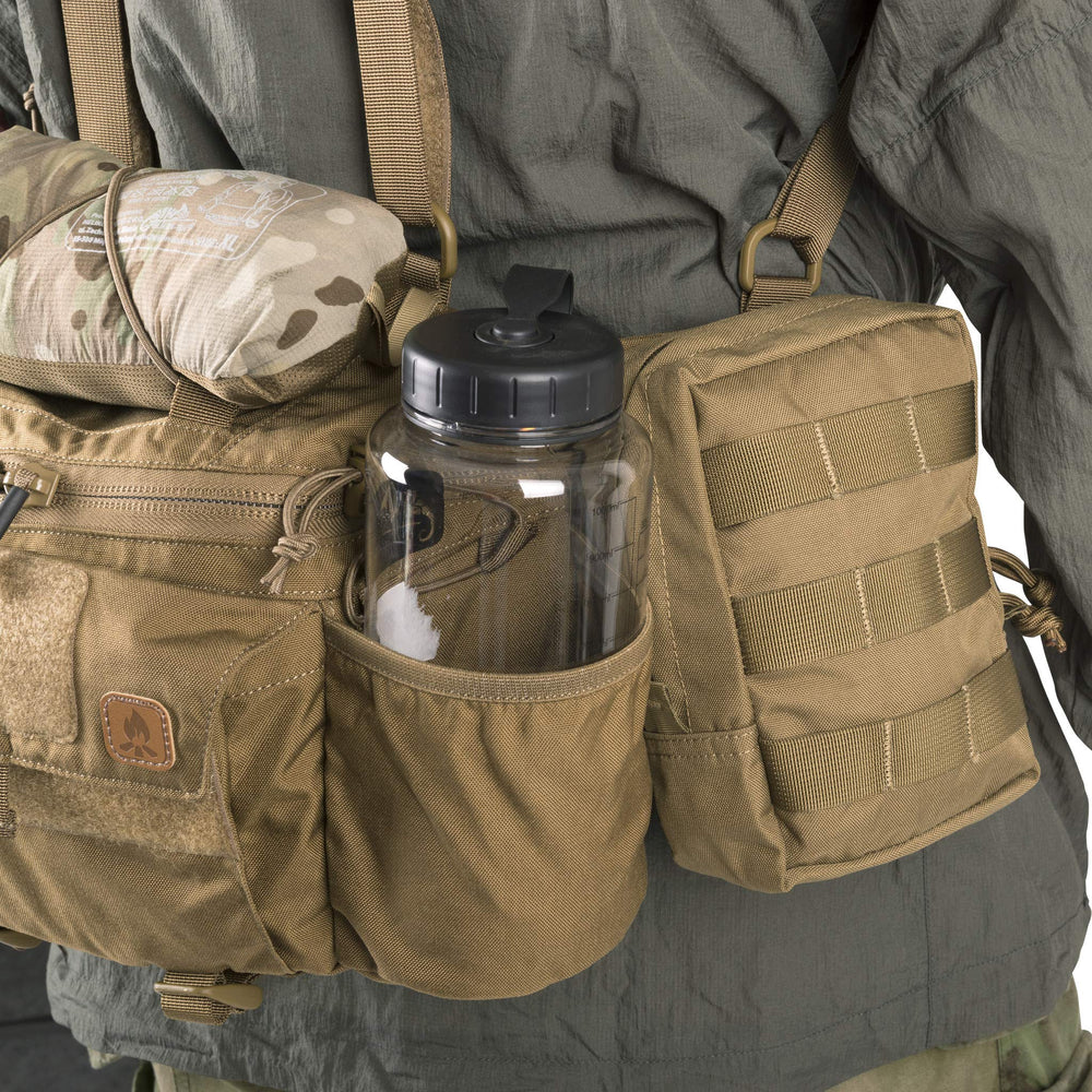 Helikon-Tex Foxtrot MK2 belt rig side pocket water bottle pocket with elastic cuffs