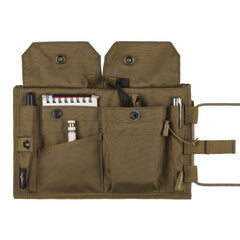 Sleeve pocket and attachment loops for versatile gear setup.