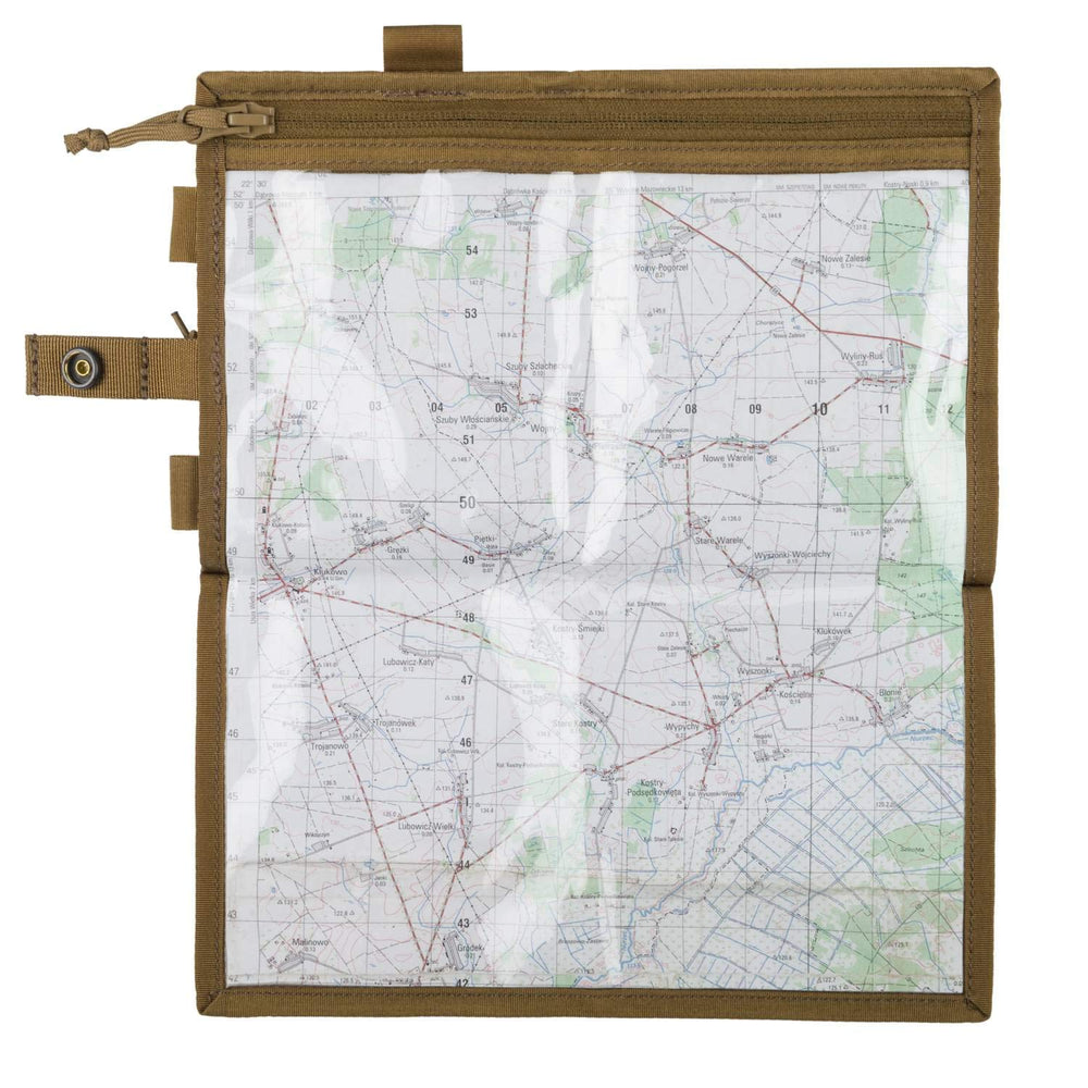 Helikon-Tex MAP CASE Woodland dimensions fit in a pack for easy transport