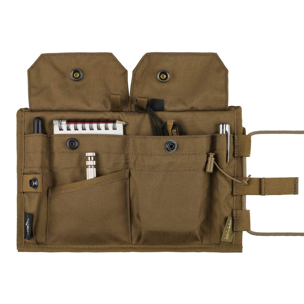 Helikon-Tex MAP CASE Woodland external pockets keep small gear organized
