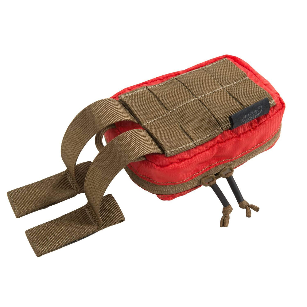 Compact dimensions of Helikon-Tex Mini Med Kit Black fit on belts and packs