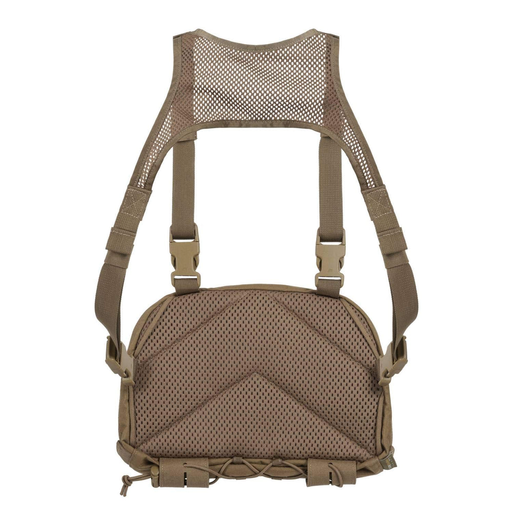 Helikon-Tex Numbat Chest Pack back view showing breathable mesh for comfort.