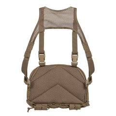 Helikon-Tex Numbat Chest Pack back view showing breathable mesh for comfort.