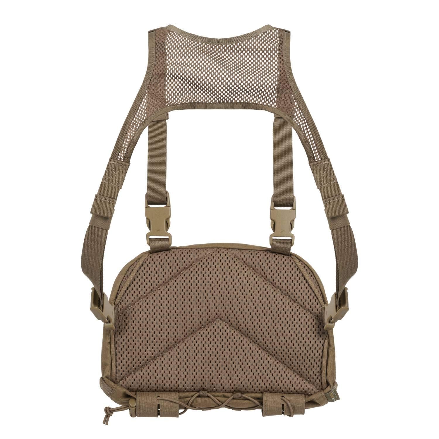 Helikon-Tex Numbat back view highlighting Versatile Insert System compatibility.