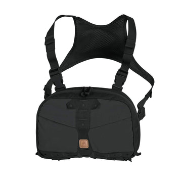 Helikon-Tex Numbat chest pack front view with VersaStretch pockets for quick access.
