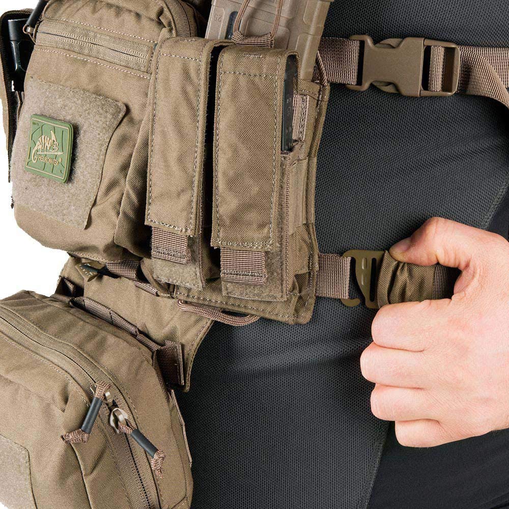 Helikon-Tex Range Line Training Mini Rig detachable hip belt in use