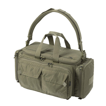 Helikon-Tex Rangemaster Gear Bag front view in adaptive green for range use