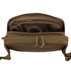 Helikon-Tex RAT waist pack rigid panel supports fast gear arrangement.