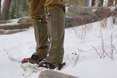 Helikon-Tex Snowfall Long Gaiter Hypalon stirrup provides durable grip in snowy terrain.