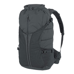 Helikon-Tex Summit Backpack Shadow Grey front view highlights rugged Cordura and quick access