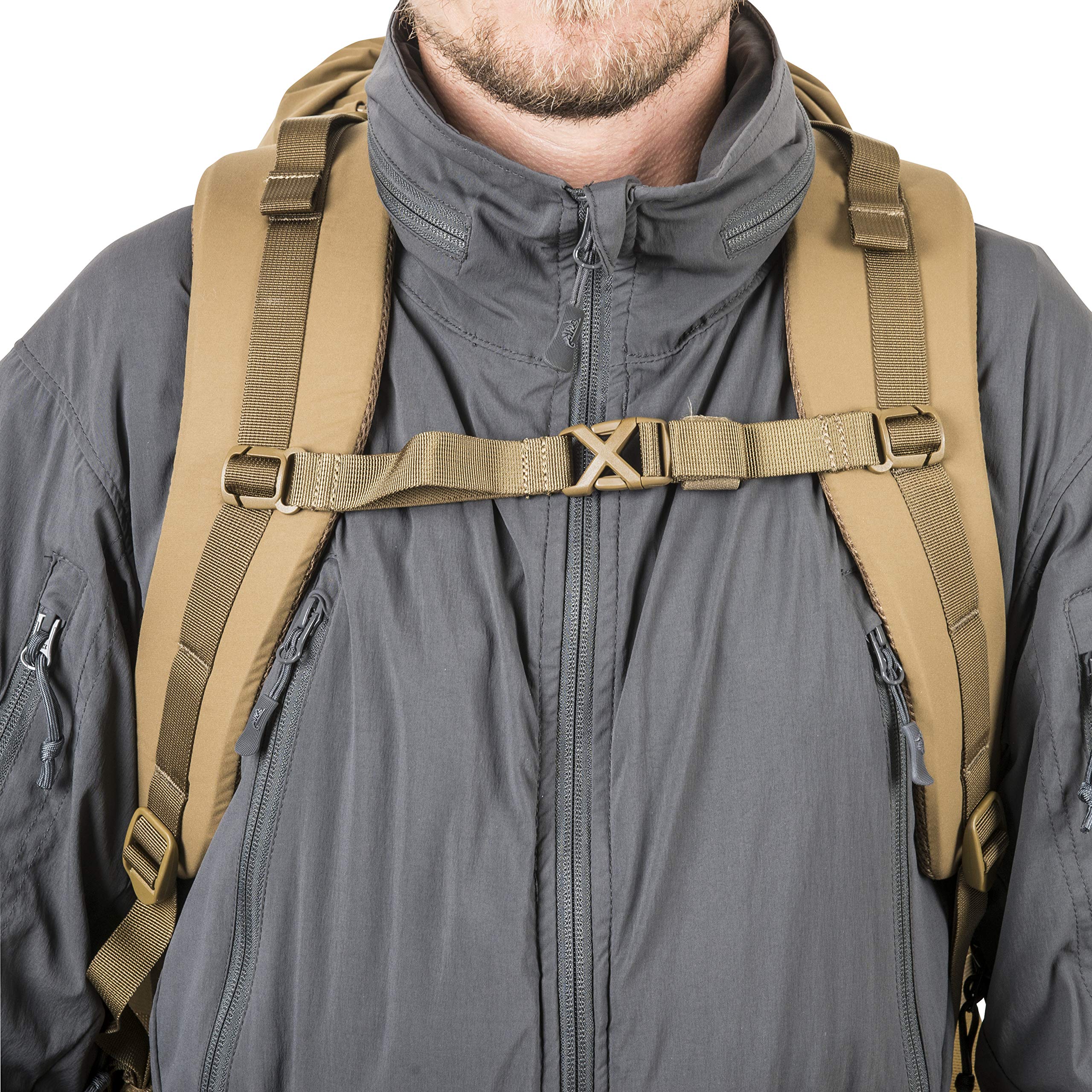 Helikon-Tex Summit Backpack Shadow Grey MOLLE Lite webbing enables modular setup