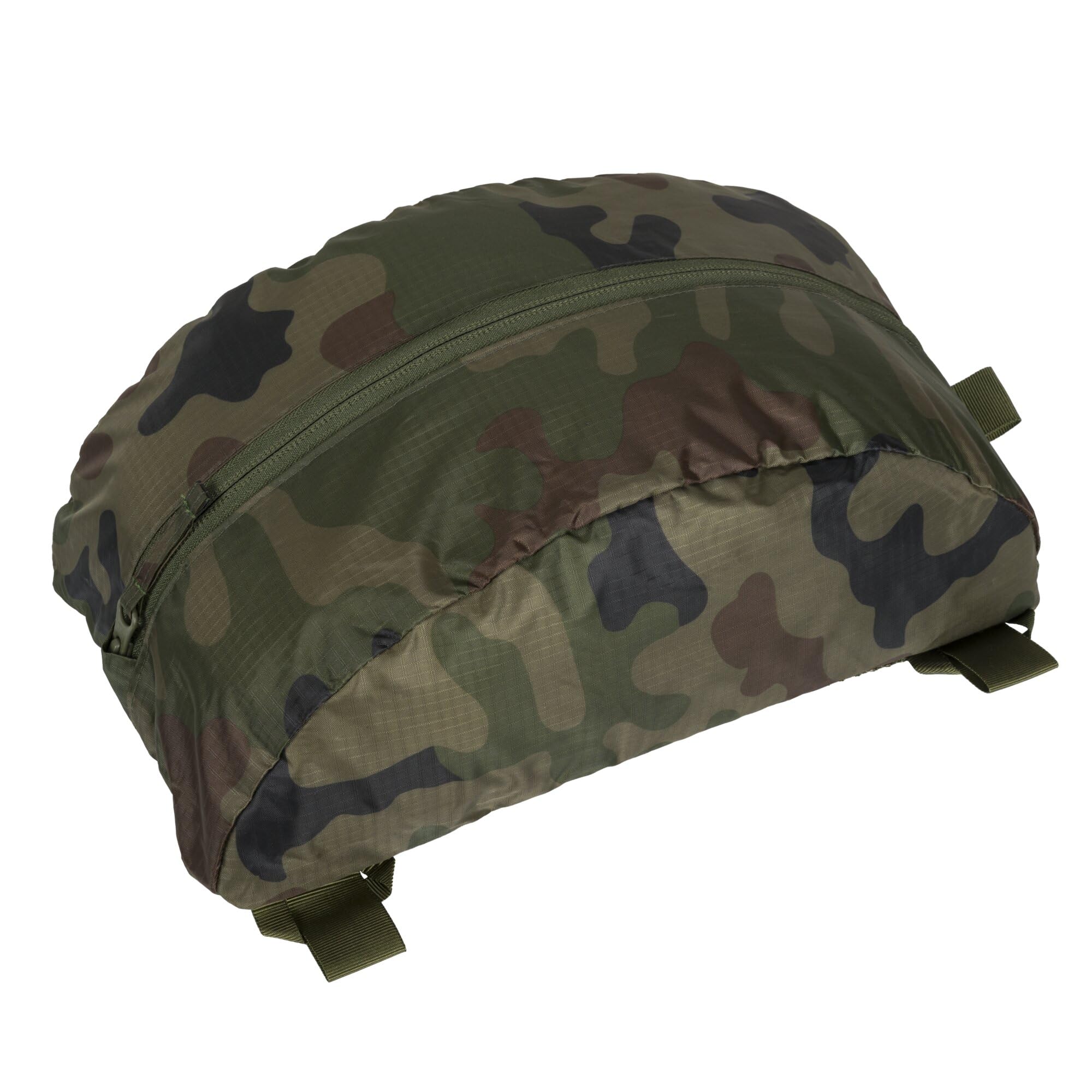 Helikon-Tex Supertarp Wildwood features nineteen attachment points for versatile shelter setups.