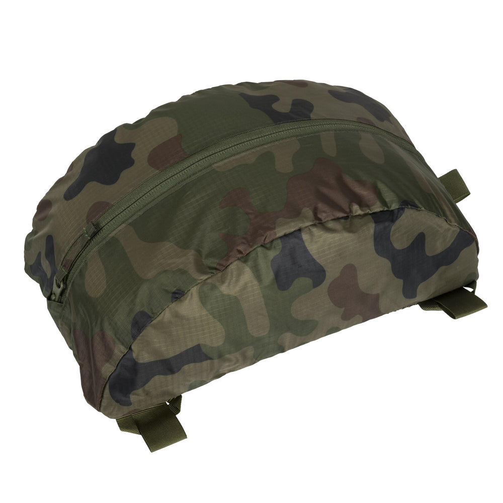 Helikon-Tex Supertarp Wildwood features nineteen attachment points for versatile shelter setups.