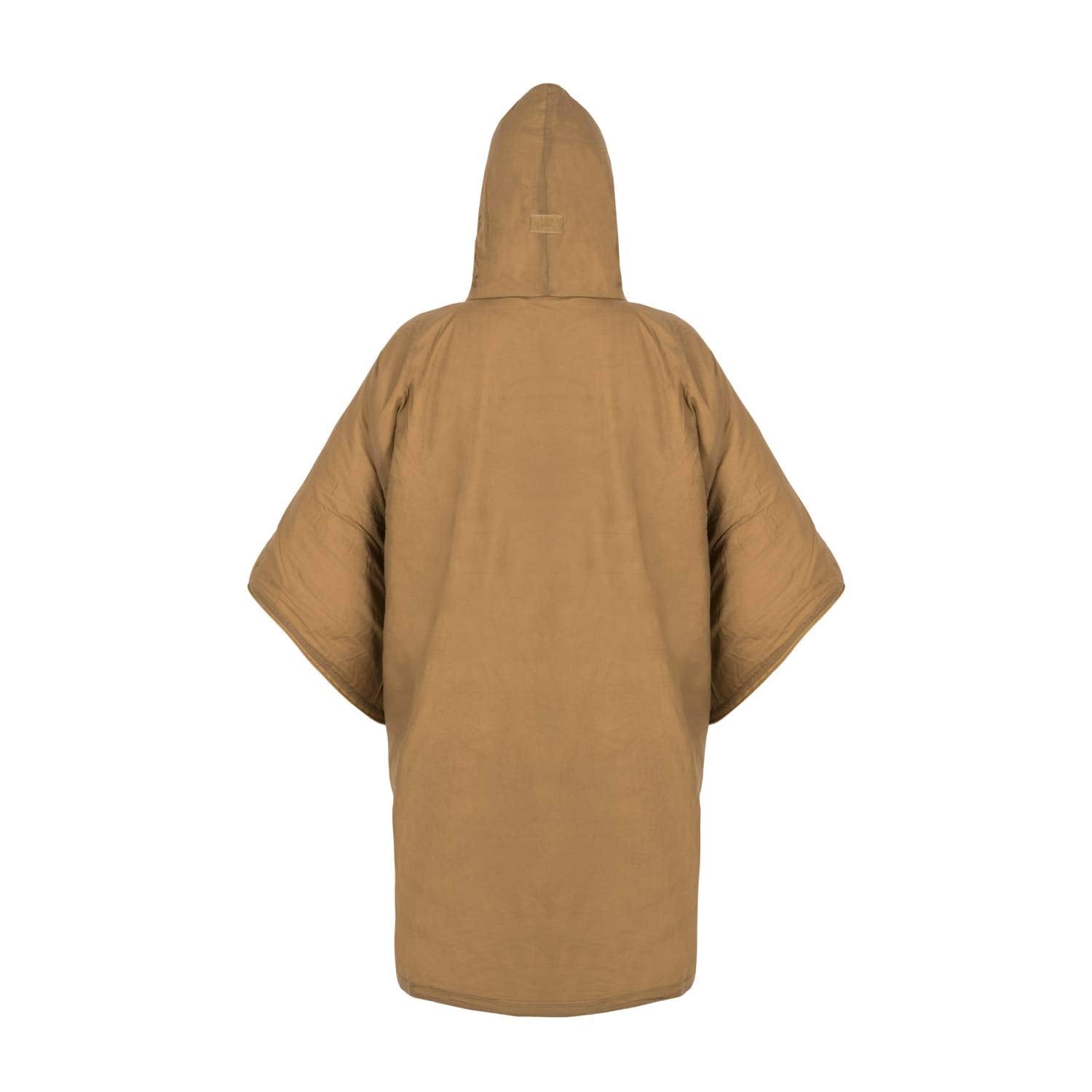 Helikon-Tex Swagman Roll Poncho taiga-green sleeping bag liner for efficient camp layering.