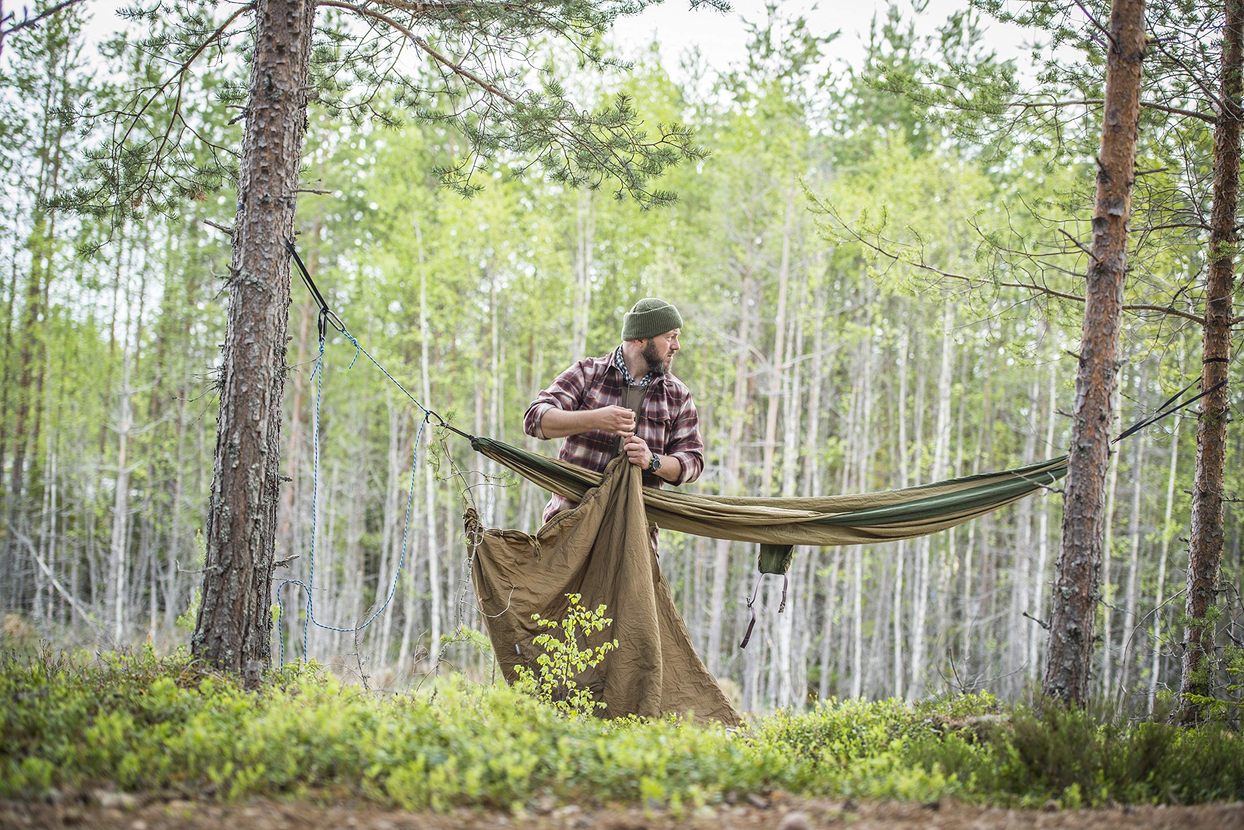 Swagman Roll poncho is USGI-poncho compatible for field versatility.