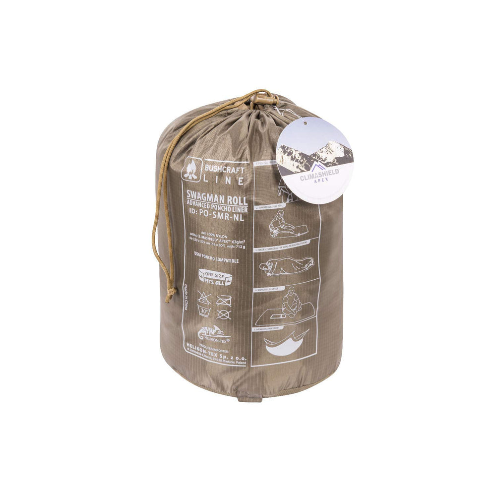 USGI poncho compatibility note emphasizes standard gear integration.
