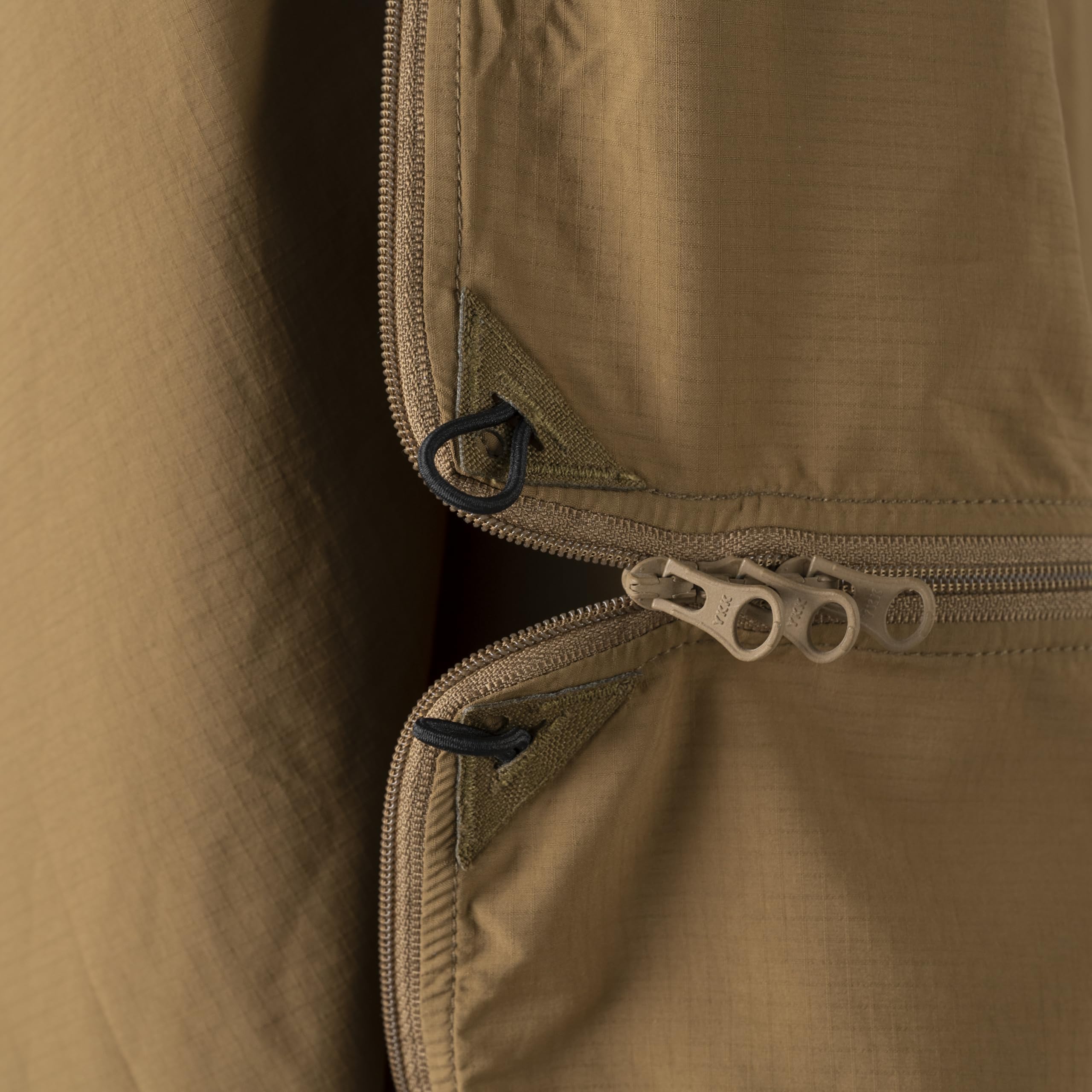 Helikon-Tex Swagman Scarf Poncho cinched as a compact gear sack.