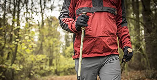 Buckle attachment feature on Helikon-Tex Tracker Outback gloves for belt or pack