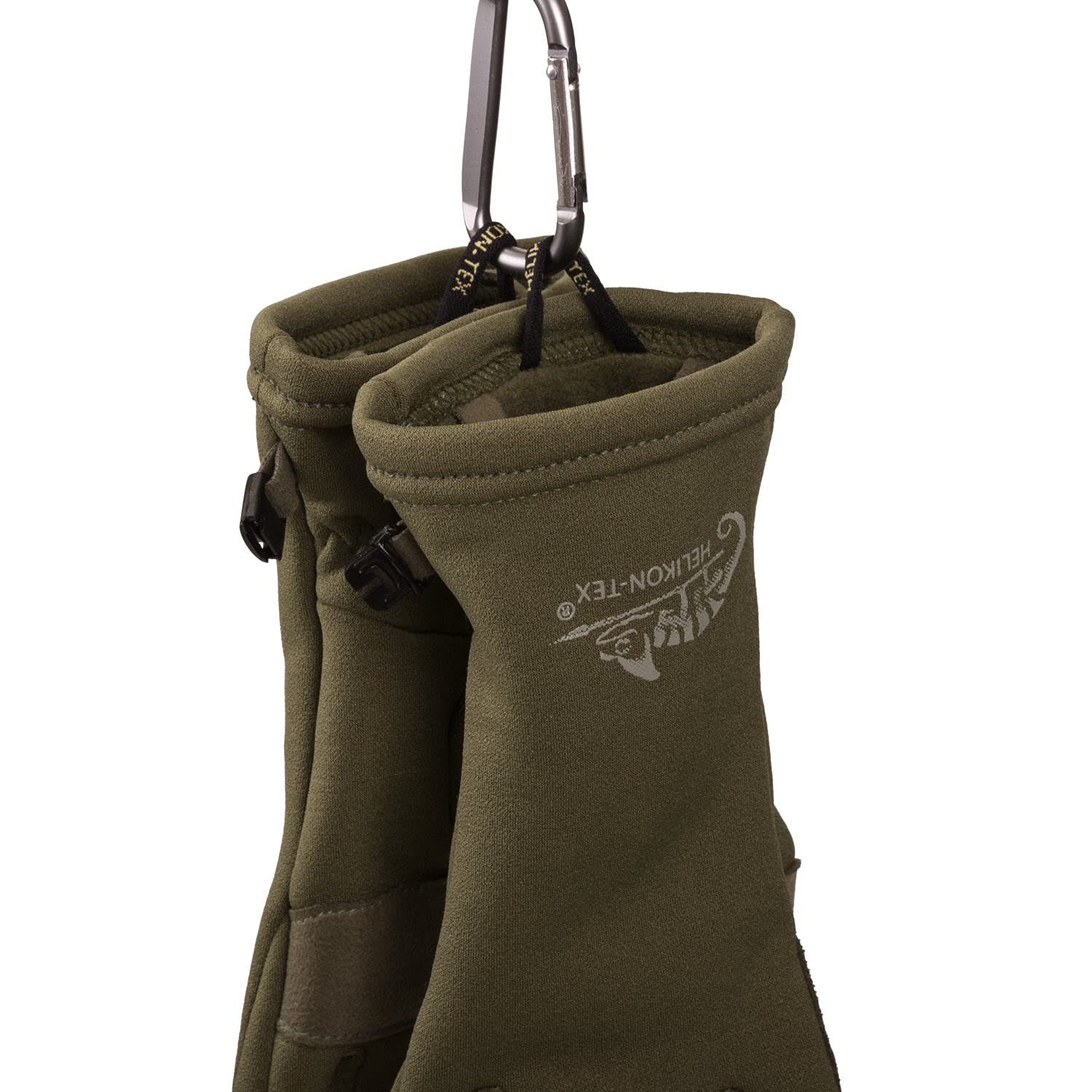 Cuff drawcord on Helikon-Tex Tracker Outback gloves for adjustable warmth